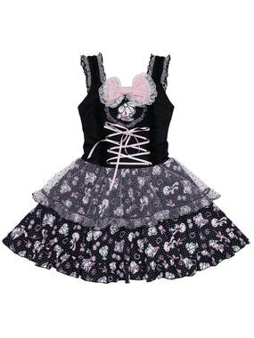 NEW ACDC RAG X Hanyo Usagi Chax Bunny Jumper Black Dress